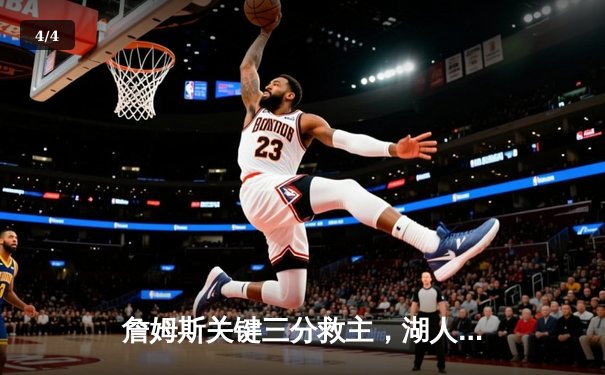詹姆斯关键三分救主，湖人加时险胜勇士迎三连胜 - 4